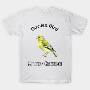 Garden Bird European Greenfinch T-Shirt